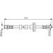 BOSCH Bremsschlauch 1 987 481 157