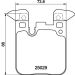 Hella Bremsbelagsatz, Scheibenbremse 8DB 355 021-341