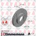 ZIMMERMANN COAT Z 460.1503.20 Bremsscheibe Rechts für PORSCHE 928 Coupe 282x32mm, 9/5, 5x130, innenbelüftet, geschlitzt