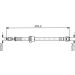 BOSCH Bremsschlauch 1 987 481 679