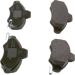 BOSCH Bremsbelagsatz, Scheibenbremse 0 986 424 644