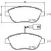 Bremsbelagsatz, Scheibenbremse 8DB 355 018-831