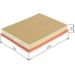 BOSCH F 026 400 390 Luftfilter BOSCH F 026 400 390 Luftfilter