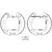 Bremsbackensatz 8DB 355 004-281 Bremsbackensatz 8DB 355 004-281