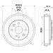 Hella Bremstrommel 8DT 355 302-491