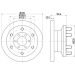 Bremsscheibe 8DD 355 117-501 Bremsscheibe 8DD 355 117-501