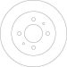 TRW Bremsscheibe DF4319