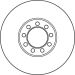 Bremsscheibe TRW SINGLE DF4994S