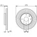 BOSCH Bremsscheibe 0 986 479 649 BOSCH Bremsscheibe 0 986 479 649