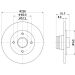 Bremsscheibe 8DD 355 105-271 Bremsscheibe 8DD 355 105-271