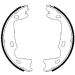 BOSCH Bremsbackensatz, Feststellbremse 0 986 487 214 BOSCH Bremsbackensatz, Feststellbremse 0 986 487 214