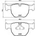 Hella Bremsbelagsatz, Scheibenbremse 8DB 355 009-301 Hella Bremsbelagsatz, Scheibenbremse 8DB 355 009-301