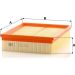MANN-FILTER C 23 011 Luftfilter MANN-FILTER C 23 011 Luftfilter