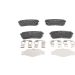 BOSCH Bremsbelagsatz, Scheibenbremse 0 986 494 608 BOSCH Bremsbelagsatz, Scheibenbremse 0 986 494 608