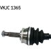 SKF Antriebswelle VKJC 1365