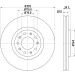 Hella Bremsscheibe PRO 8DD 355 116-631