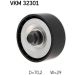 SKF Umlenk-/Führungsrolle, Keilrippenriemen VKM 32301