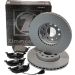 Zimmermann Bremsscheiben Ø308mm + Beläge VORNE für VW T5 (600.3223.20 + 23746.185.1)