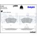 Delphi Bremsbelagsatz, Scheibenbremse LP980 Delphi Bremsbelagsatz, Scheibenbremse LP980