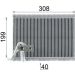 Verdampfer, Klimaanlage AE 124 000P Verdampfer, Klimaanlage AE 124 000P