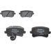 BOSCH Bremsbelagsatz, Scheibenbremse 0 986 494 814 BOSCH Bremsbelagsatz, Scheibenbremse 0 986 494 814