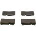 BOSCH Bremsbelagsatz, Scheibenbremse 0 986 494 207 BOSCH Bremsbelagsatz, Scheibenbremse 0 986 494 207