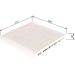 BOSCH 1 987 432 080 Innenraumfilter