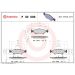Brembo Bremsbelagsatz, Scheibenbremse PRIME LINE P 30 009 Brembo Bremsbelagsatz, Scheibenbremse PRIME LINE P 30 009