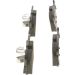 BOSCH Bremsbelagsatz, Scheibenbremse 0 986 494 695