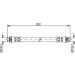 BOSCH Bremsschlauch 1 987 476 914