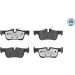 Meyle Bremsbelagsatz, Scheibenbremse MEYLE-PD: Advanced performance and design 025 253 3116/PD