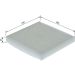 Filter, Innenraumluft 1 987 435 153
