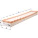 Knecht Luftfilter LX 3772