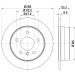 Bremsscheibe 8DD 355 106-951 Bremsscheibe 8DD 355 106-951