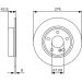 BOSCH Bremsscheibe 0 986 479 A03 BOSCH Bremsscheibe 0 986 479 A03