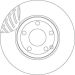 Bremsscheibe DF4863S Bremsscheibe DF4863S