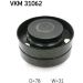 SKF Umlenk-/Führungsrolle, Keilrippenriemen VKM 31062