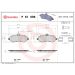 Brembo Bremsbelagsatz, Scheibenbremse PRIME LINE P 61 096 Brembo Bremsbelagsatz, Scheibenbremse PRIME LINE P 61 096
