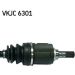 SKF Antriebswelle VKJC 6301