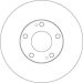 Bremsscheibe DF7231 Bremsscheibe DF7231