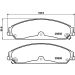 Hella Bremsbelagsatz, Scheibenbremse 8DB 355 020-541 Hella Bremsbelagsatz, Scheibenbremse 8DB 355 020-541