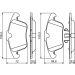 BOSCH Bremsbelagsatz, Scheibenbremse 0 986 494 209