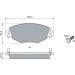 BOSCH Bremsbelagsatz, Scheibenbremse 0 986 494 026 BOSCH Bremsbelagsatz, Scheibenbremse 0 986 494 026