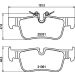 Hella Bremsbelagsatz, Scheibenbremse 8DB 355 021-681 Hella Bremsbelagsatz, Scheibenbremse 8DB 355 021-681