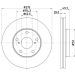 Bremsscheibe 8DD 355 104-931 Bremsscheibe 8DD 355 104-931