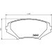 Brembo Bremsbelagsatz, Scheibenbremse PRIME LINE P 49 034