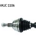 SKF Antriebswelle VKJC 1106