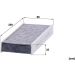 MANN-FILTER CUK 26 014-2 Innenraumfilter, Aktivkohlefilter MANN-FILTER CUK 26 014-2 Innenraumfilter, Aktivkohlefilter