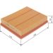 BOSCH F 026 400 553 Luftfilter
