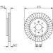 BOSCH Bremsscheibe 0 986 479 789